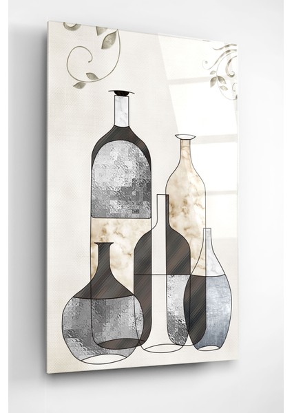 Şişeler Cam Tablo, Dekoratif Cam Tablo modelleri