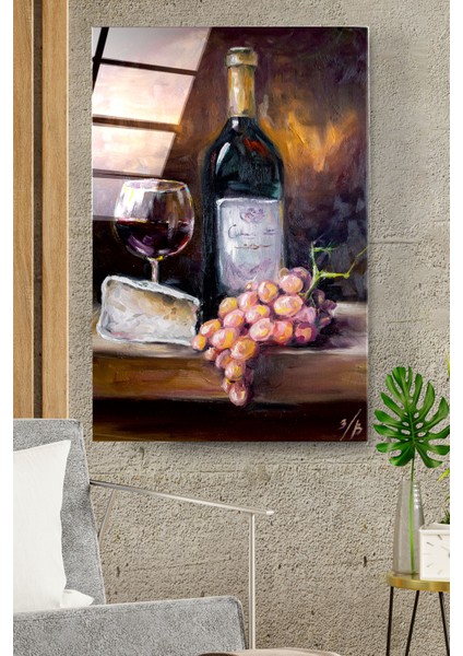 Kadeh ve Şişe Cam Tablo, Dekoratif Cam Tablo fiyatları