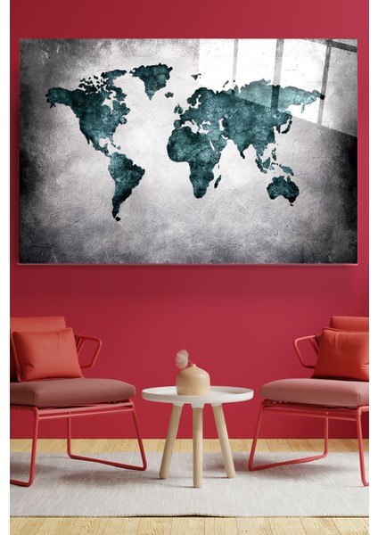 Harita Cam Tablo, Dekoratif Cam Tablo