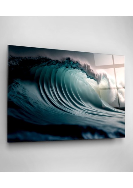 Dalga Cam Tablo, Dekoratif Cam Tablo modelleri