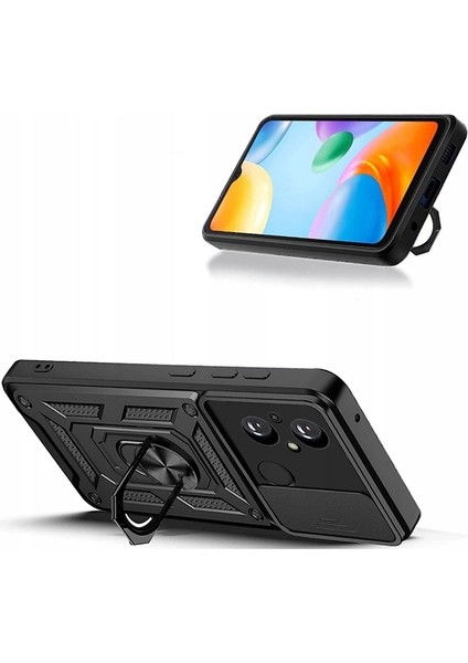 Xiaomi Poco C55 Yüzüklü Sürgülü Kamera Korumalı Pars Kılıf fırsatları