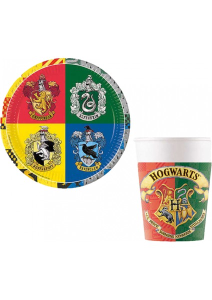 Harry Potter Hogwarts Tabak Bardak 8 Li