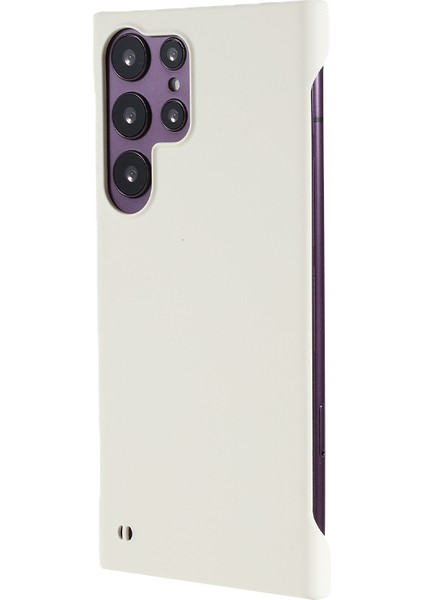 Samsung Galaxy S23 Ultra Çerçevesiz Sert Pc Telefon Kılıfı Cilt Doku Koruyucu Telefon Kapağı (Yurt Dışından)