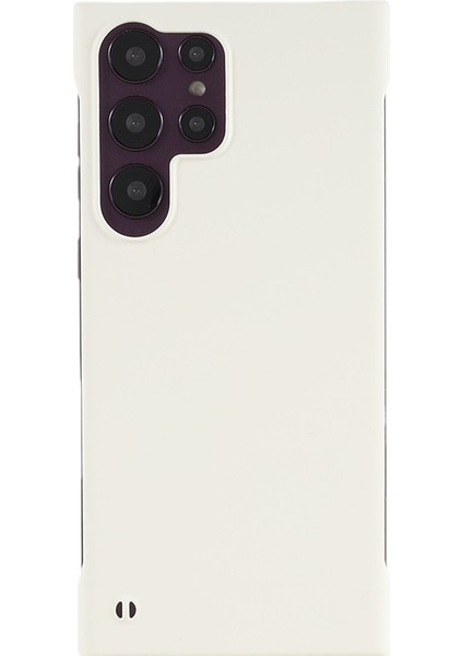 Samsung Galaxy S23 Ultra Çerçevesiz Sert Pc Telefon Kılıfı Cilt Doku Koruyucu Telefon Kapağı (Yurt Dışından)