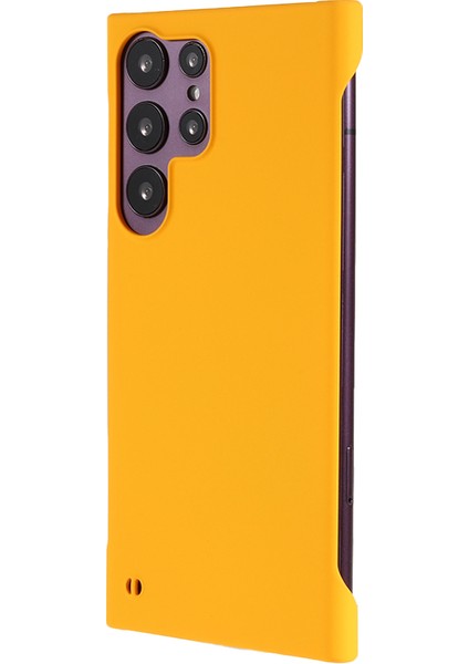 Samsung Galaxy S23 Ultra Çerçevesiz Sert Pc Telefon Kılıfı Cilt Doku Koruyucu Telefon Kapağı (Yurt Dışından)