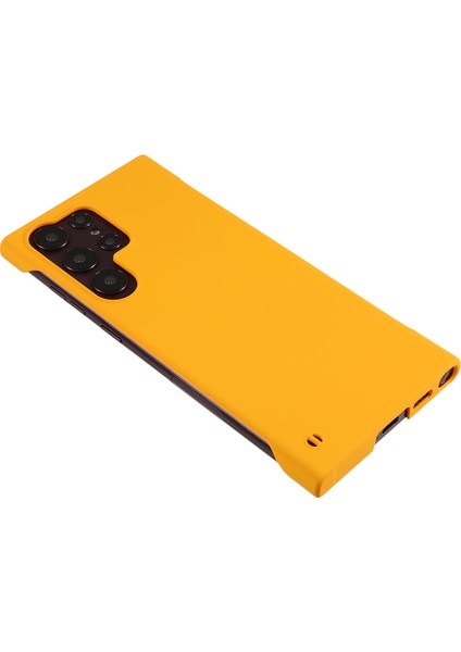 Samsung Galaxy S23 Ultra Çerçevesiz Sert Pc Telefon Kılıfı Cilt Doku Koruyucu Telefon Kapağı (Yurt Dışından) fırsatları