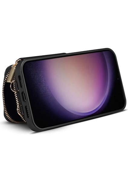 Samsung Galaxy S23 Plus Cep Telefonu Kılıfı, Cüzdan Pu Deri+Tpu Kickstand Kart Tutucu Telefon Kabuğu Kayış (Yurt Dışından) modelleri