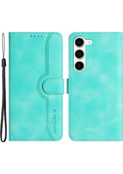 Samsung Galaxy S23 Artı Cüzdan Pu Deri Telefon Standı Kasa Baskılı Desen Kapağı (Yurt Dışından)