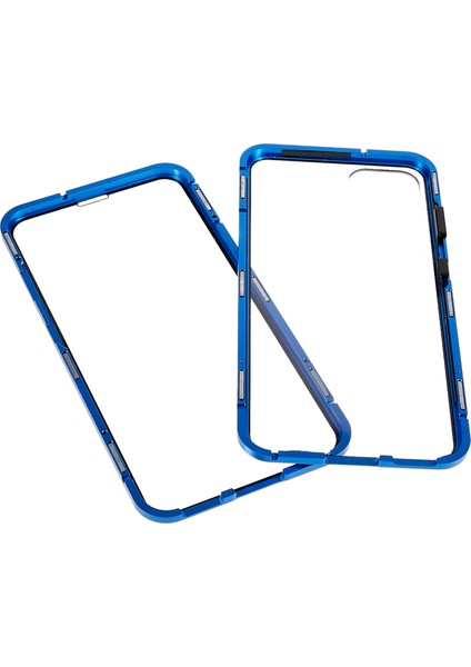 Samsung Galaxy S23 Plus Manyetik Çift Taraflı Temperli Cam Telefon Kılıfı, Metal Çerçeve Tam Vücut Temiz Telefon Kapağı (Yurt Dışından) indirimleri