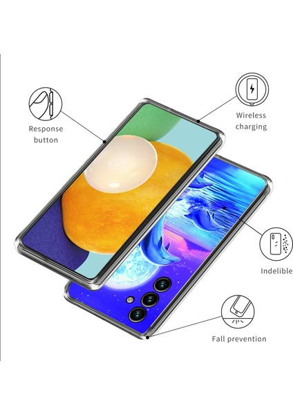 Samsung Galaxy A34 5g Koruyucu Kılıf Deseni Baskı Imd Telefon Kapağı Için Yumuşak Tpu Kılıf (Yurt Dışından)