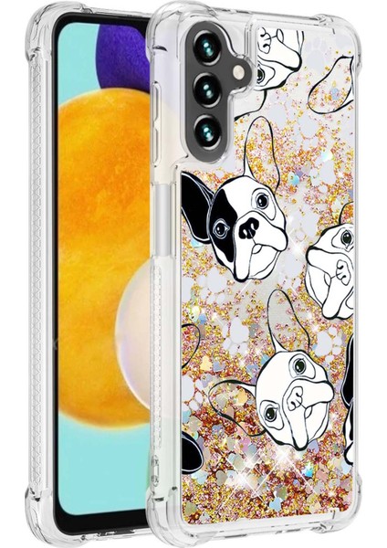 Samsung Galaxy A34 5g Anti-Drop Telefon Kasası Işıltılı Yumuşak Tpu Vaka Deseni Baskılı Şok Geçirmez Telefon Kapağı (Yurt Dışından)