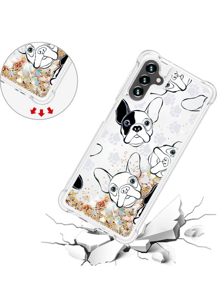 Samsung Galaxy A34 5g Anti-Drop Telefon Kasası Işıltılı Yumuşak Tpu Vaka Deseni Baskılı Şok Geçirmez Telefon Kapağı (Yurt Dışından) fırsatları