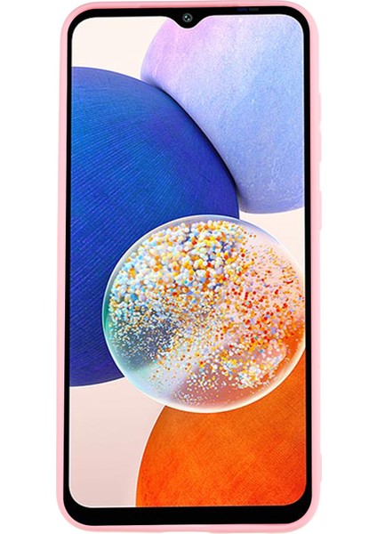 Samsung Galaxy A14 5g Yumru-Döyel Mat Arka Kabuk, Fingerprint Yumuşak Tpu Telefon Kılıfı Koruyucu Kapak (Yurt Dışından)