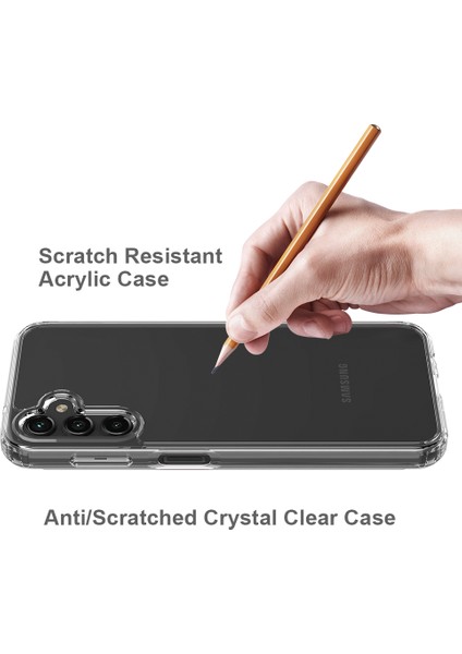 Samsung Galaxy A14 4g Acrıllıc+Tpu Temiz Telefon Kılıfı Anti-Solma Damla Geçirmez Telefon Kapağı (Yurt Dışından) modelleri
