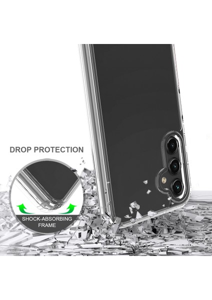 Samsung Galaxy A14 4g Acrıllıc+Tpu Temiz Telefon Kılıfı Anti-Solma Damla Geçirmez Telefon Kapağı (Yurt Dışından) fırsatları