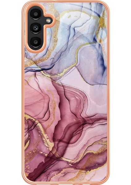 Samsung Galaxy A14 Tpu Kılıfı A14 5g Elektrapan Imd Telefon Kabuğu Mermer Deseni 2.0mm Telefon Kapağı (Yurt Dışından) fiyatları