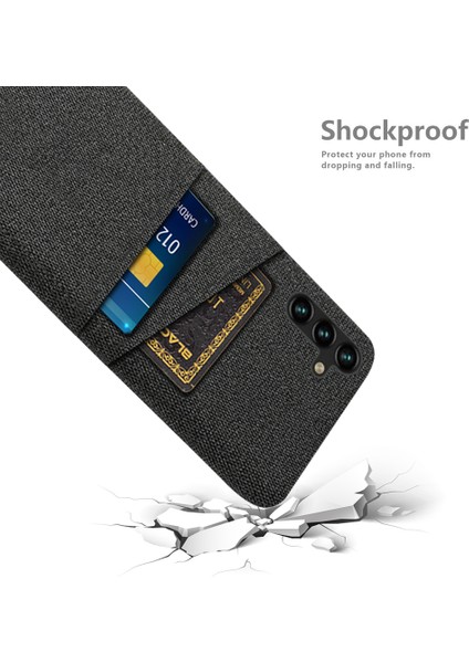 Samsung Galaxy A14 5g Bez Doku Koruyucu Telefon Kılıfı Çift Kart Yuvaları Sert Pc Kapağı (Yurt Dışından)