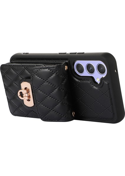 Samsung Galaxy A14 4g / 5g Kart Tutucu Crossbody Case Pu Deri+Tpu Kickstand Telefon Kapağı (Yurt Dışından) fiyatları