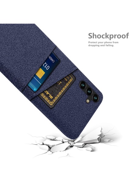 Samsung Galaxy A14 5g Bez Doku Koruyucu Telefon Kılıfı Çift Kart Yuvaları Sert Pc Kapağı (Yurt Dışından)