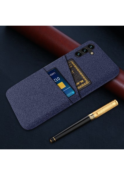 Samsung Galaxy A14 5g Bez Doku Koruyucu Telefon Kılıfı Çift Kart Yuvaları Sert Pc Kapağı (Yurt Dışından)