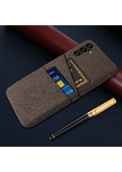 Galaxy A14 5g Bez Doku Koruyucu Telefon Kılıfı Çift Kart Yuvaları Sert Pc Kapağı (Yurt Dışından)