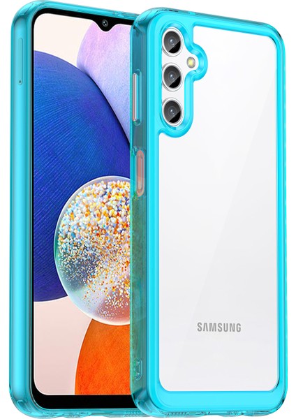 Samsung Galaxy A14 5g Telefon Kılıfı, Kazık Dayanıklı Tpu Tampon+Akrilik Arka Kabuk Koruyucu Kapak (Yurt Dışından)
