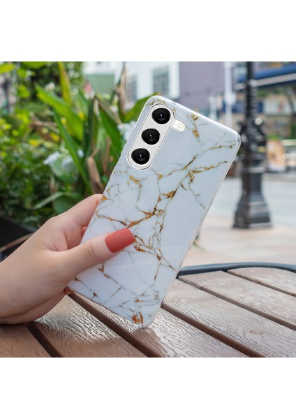 Samsung Galaxy A14 5g Imd Mermer Desen Tpu Kılıf Damla Dayanıklı Arka Koruyucu Telefon Kapağı (Yurt Dışından) indirimleri