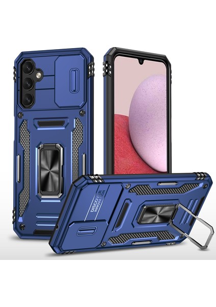 Samsung Galaxy A14 4g / 5g Anti-Drop Telefon Kılıfı Pc + Tpu Cep Telefonu Geri Kapak Kickstand (Yurt Dışından)