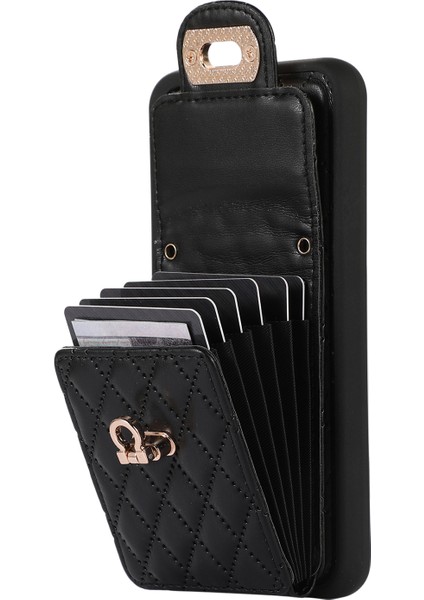 Samsung Galaxy A14 4g / 5g Kart Tutucu Crossbody Case Pu Deri+Tpu Kickstand Telefon Kapağı (Yurt Dışından) fırsatları