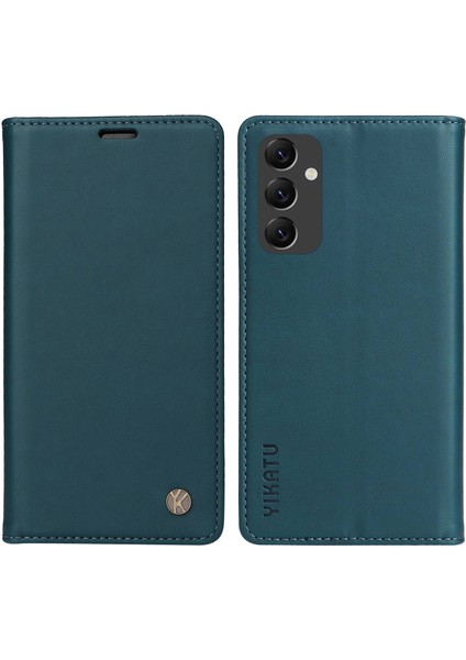 Samsung Galaxy A14 5g Pu Deri Tam Koruma Kılıfı Manyetik Otomatik Absorbed Telefon Stand Cüzdan Kapağı (Yurt Dışından)