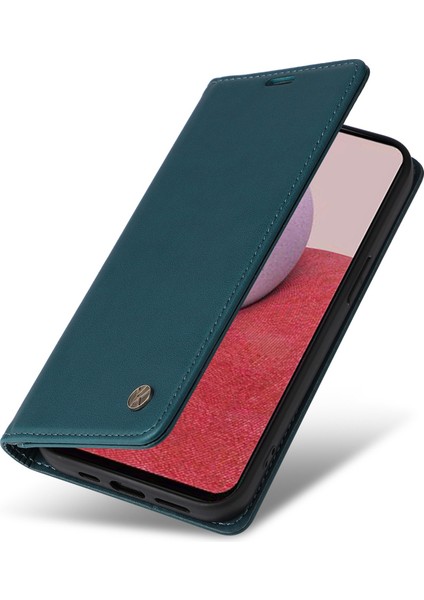 Samsung Galaxy A14 5g Pu Deri Tam Koruma Kılıfı Manyetik Otomatik Absorbed Telefon Stand Cüzdan Kapağı (Yurt Dışından) indirimleri