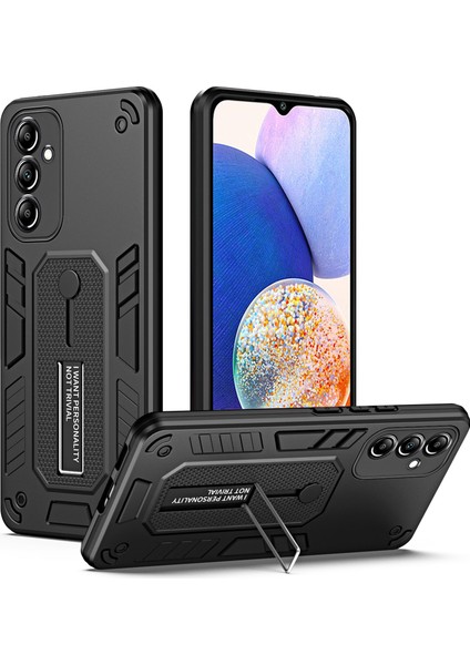 Samsung Galaxy A14 5g Telefon Kılıfı, Kickstand Tpu + Pc Çift Katman Koruması Şok Geçirmez Telefon Kapağı (Yurt Dışından)