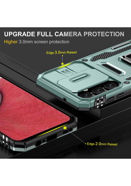 Samsung Galaxy A14 4g / 5g Anti-Drop Telefon Kılıfı Pc + Tpu Cep Telefonu Geri Kapak Kickstand (Yurt Dışından) modelleri
