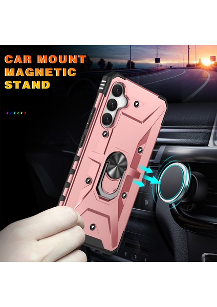 Samsung Galaxy A34 5g Şok Geçirmez Tpu+Pc Telefon Kılıf Yüzüğü Kickstand Anti-Cratch Arka Kapak (Yurt Dışından) indirimleri