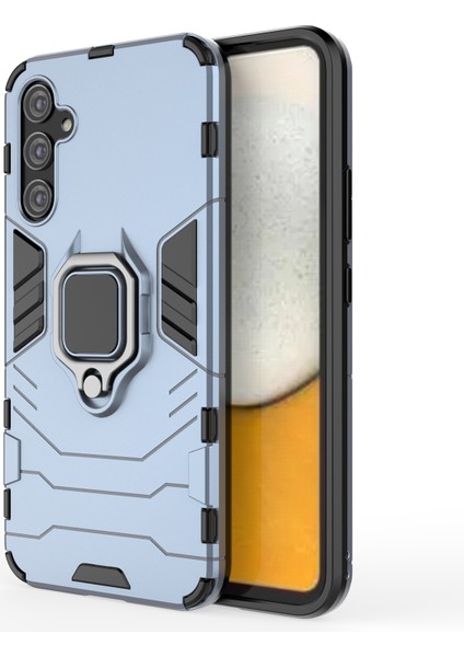Samsung Galaxy A34 5g Akıllı Telefon Kılıfı, Tpu+Pc Ön Çizgiye Karşı Arka Kapak Halka Tutucu Kickstand (Yurt Dışından)