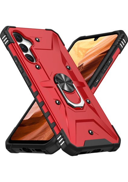 Samsung Galaxy A34 5g Şok Geçirmez Tpu+Pc Telefon Kılıf Yüzüğü Kickstand Anti-Cratch Arka Kapak (Yurt Dışından) fiyatları