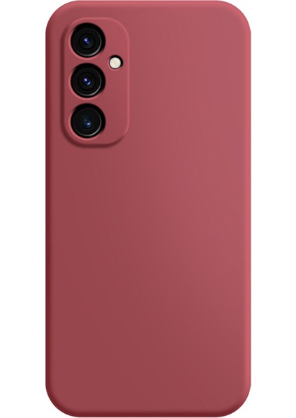 Samsung Galaxy A34 5g Kauçuk Tpu + Yumuşak Fiber Astar Telefon Kılıfı Düz ​​kenar Çizelge Anti-Clatf (Yurt Dışından)