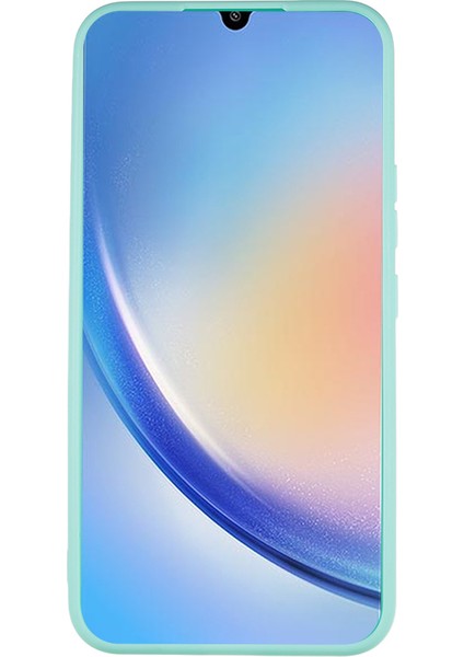 Samsung Galaxy A34 5g Yumuşak Tpu Kılıfı Düz ​​kenar Kesin Kesim Koruyucu Kapak (Yurt Dışından)