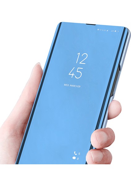 Samsung Galaxy A34 5g Pencere Aynası Pu Deri Kılıfı Görüntüle (Yurt Dışından)