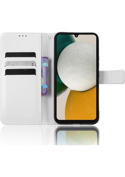 Samsung Galaxy A34 5g Kılıf, Shock Anti-Shock Manyetik Toka Elmas Doku Pu Deri Deri Anti-Çizgi Katlanabilir Stand Cüzdan Telefon Kılıfı (Yurt Dışından) modelleri