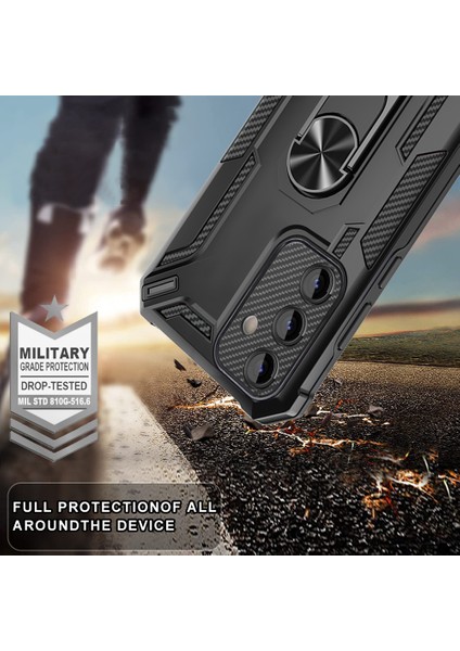 Samsung Galaxy A34 5g Yüzük Kickstand Telefon Kılıfı Pc + Tpu Manyetik Araba Tutucu Telefon Kapağı (Yurt Dışından) modelleri