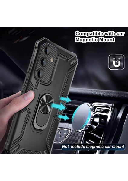 Samsung Galaxy A34 5g Yüzük Kickstand Telefon Kılıfı Pc + Tpu Manyetik Araba Tutucu Telefon Kapağı (Yurt Dışından) indirimleri