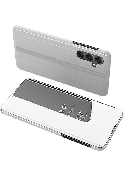 Samsung Galaxy A34 5g Pencere Aynası Pu Deri Kılıfı Görüntüle (Yurt Dışından)