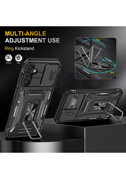 Samsung Galaxy A34 5g Kickstand Telefon Kapağı Slayt Kamera Koruyucu (Yurt Dışından) fırsatları