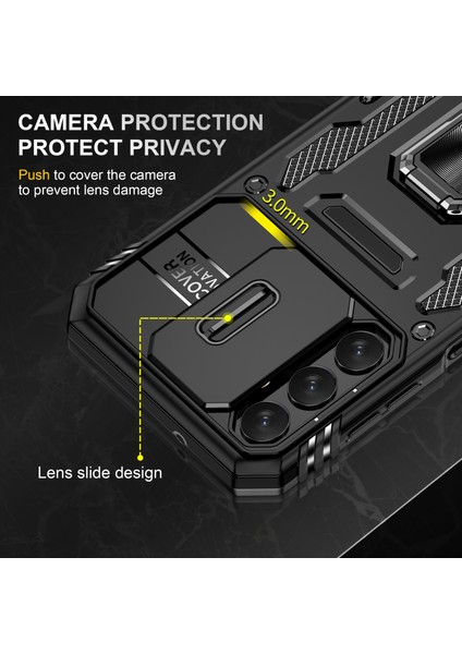 Samsung Galaxy A34 5g Kickstand Telefon Kapağı Slayt Kamera Koruyucu (Yurt Dışından) indirimleri