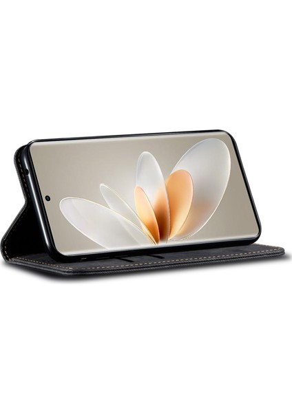 Samsung Galaxy A34 5g Telefon Kılıfı, Kot Bez Doku Deri Deri Cüzdan Stand Telefon Kapağı (Yurt Dışından) fırsatları