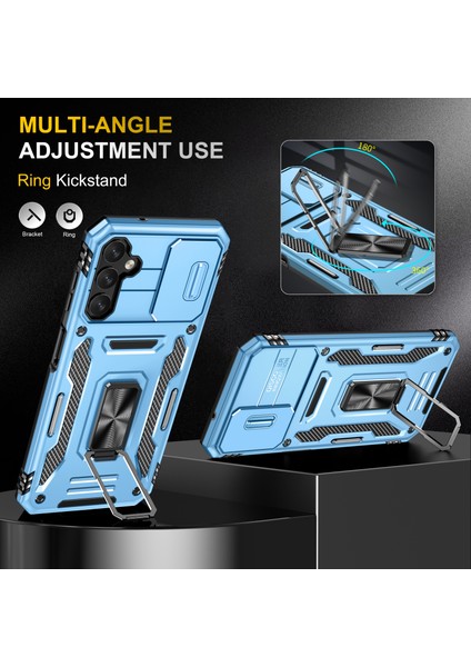 Samsung Galaxy A34 5g Kickstand Telefon Kapağı Slayt Kamera Koruyucu (Yurt Dışından) fırsatları