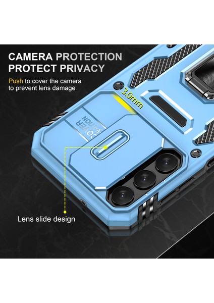 Samsung Galaxy A34 5g Kickstand Telefon Kapağı Slayt Kamera Koruyucu (Yurt Dışından) indirimleri