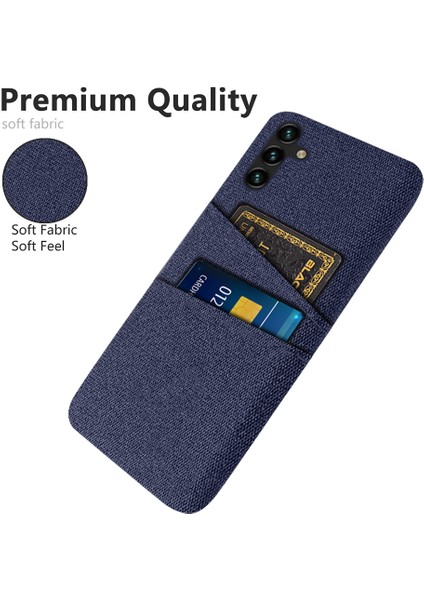 Samsung Galaxy A34 5g Cep Telefonu Kılıfı, Kumaş Doku Çıkmaya Dayanıklı Telefon Arka Kapak Kartı Tutucu (Yurt Dışından) modelleri
