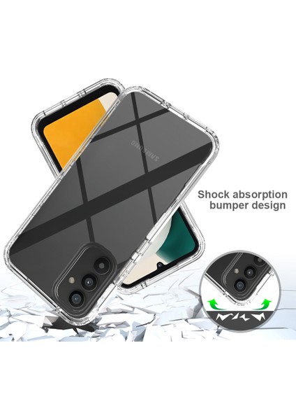 Samsung Galaxy A34 5g Şok Geçirmez Tpu Pc Vaka Gradyan Renk Anti-Çizelge Anti-Scratch Net Telefon Kapağı (Yurt Dışından)
